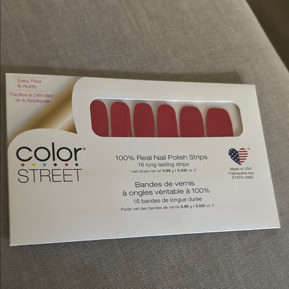 Color Street | Makeup | Color Street Red Nail Polish Strips Let Freedom ...